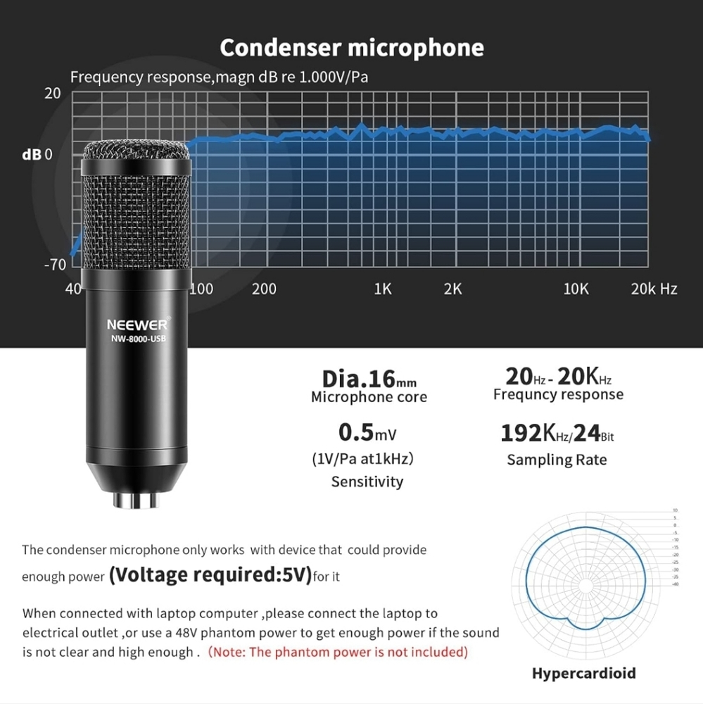USB Microphone Set - Picture 4 of 11